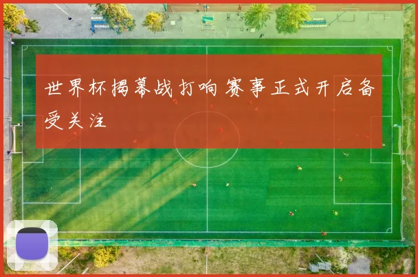 世界杯揭幕战打响 赛事正式开启备受关注